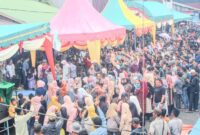Ribuan simpatisan hadiri peresmian posko pemenangan pasangan no 3 calon Bupati dan Wakil Bupati Simeulue 