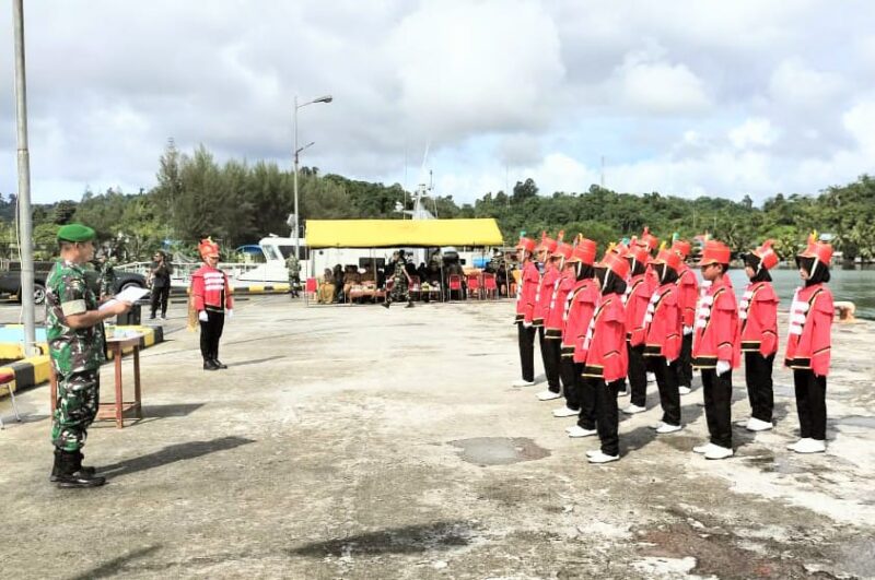 HUT TNI ke 79, Kodim 0115/Simeulue gelar Lomba PBB