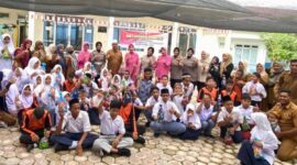 Dalam rangka menyambut Hari Jadi Polisi Wanita (Polwan) ke- 76 pada 1 September 2024, Polwan Polres Pidie Jaya gagas kegiatan Bakti Kesehatan Disabilitas di Sekolah Luar Biasa Negeri, Desa Pohroh, Kecamatan Meureudu, pidie Jaya, Selasa 20/08/2024. pukul 09.30 WIB,