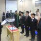 Pj Bupati Gayo Lues, H. Jata,SE.,MM lantik 4 pejabat administrator yang baru. Pelantikan berlangsung di ruang kerja Sekda Gayo Lues (jum'at, 27/09/2024).