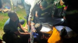 Jasad korban jatuh ke sungai ditemukan setelah tujuh hari pencarian.