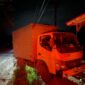 Mobil box ditinggal di lokasi, Sopir melarikan diri 