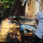 Dua unit rumah warga di Blok PJKA yang berkonstruksi kayu di Gampong Jawa, Kecamatan Langsa Kota terbakar, sekira 11.30 wib, Rabu (2/10/24).