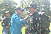 TNI Manunggal Membangun Desa (TMMD) yang ke-122 Tahun 2024 di Kabupaten Simeulue resmi dibuka oleh Pj. Bupati Simeulue.