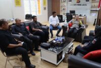Bawaslu Pidie Jaya Audiensi dengan Kapolres 