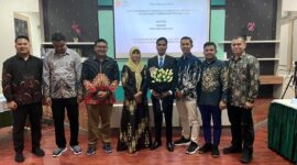 Jajaran DPD KNPI Langsa menghadiri Sidang Promosi Terbuka Program Studi Ilmu Pengetahuan Sosial, Program Pasca Sarjana Universitas Syiah Kuala (USK)