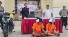 Dua pelaku sindikat peredaran narkoba jenis Kokain berhasil diamankan polisi 