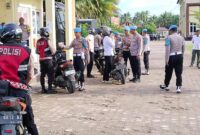 Polres Pidie Jaya melaksanakan kegiatan Penegakan Ketertiban dan Disiplin (Gaktibplin) terhadap kelengkapan kendaraan seluruh personel