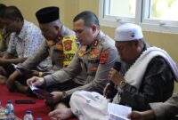 Kapolres Pijay, AKBP Ahmad Faisal Pasaribu, S.H., S.I.K., M.H., Wakapolres, Kompol Muara Uli Saut Hamonangan, S.E., M.M., serta para pejabat utama (PJU) Polres Pijay dan personel Polres setempat.