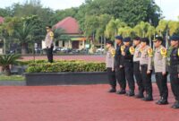 Polda Aceh gelar Apel pengamanan Pelantikan Presiden dan Wakil Presiden 