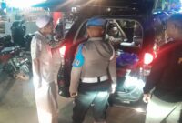Polsek Bandar Baru bersama Sat Lantas Polres Pidie Jaya dan personel Koramil 11 Bandar Baru melaksanakan razia gabungan di Jalan Banda Aceh-Medan