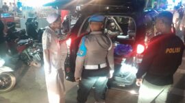 Polsek Bandar Baru bersama Sat Lantas Polres Pidie Jaya dan personel Koramil 11 Bandar Baru melaksanakan razia gabungan di Jalan Banda Aceh-Medan