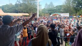 Ribuan massa dan Pendukukung 