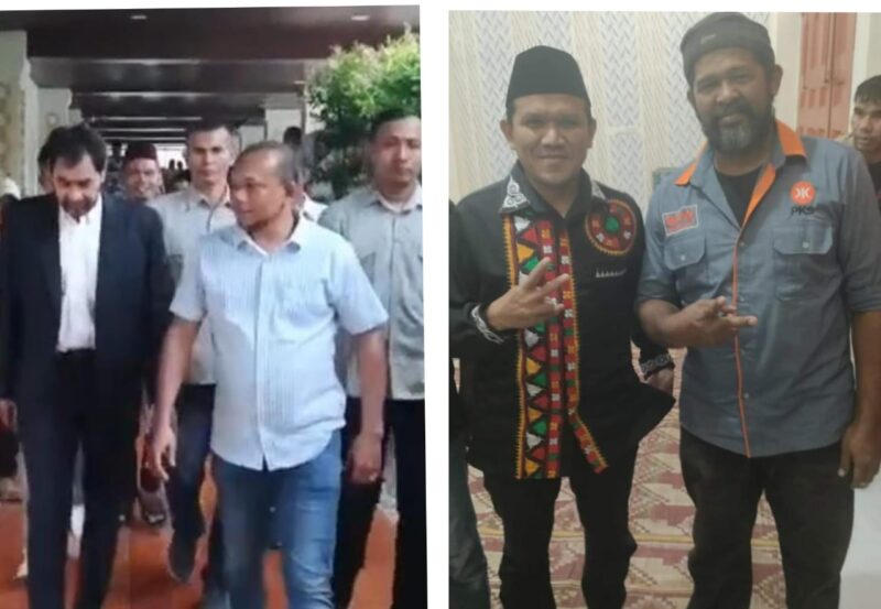 Relawan Paslon Cagub dan Cawagub nomor urut 2 di Bireuen.