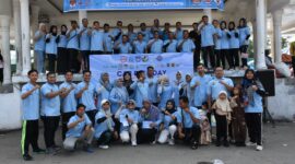 KNPI kota Langsa laksanakan Car Free Day di alun alun Kota Langsa 