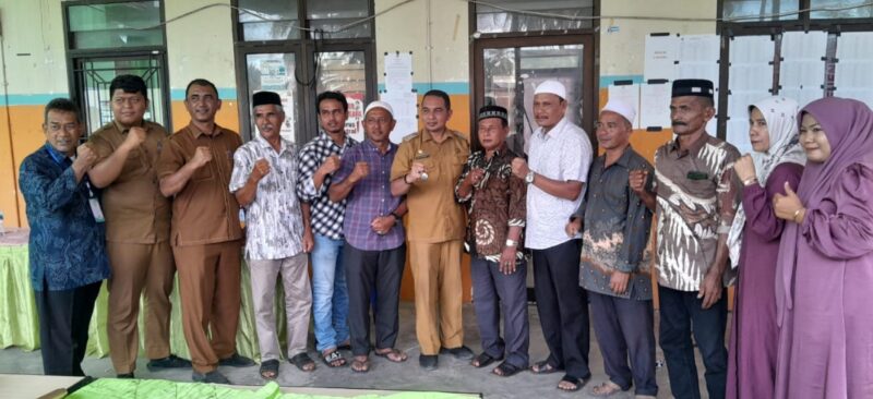 Pemilihan Tuha Peut Gampong Pemilihan Tuha Peut Gampong Meunasah Pulo, Peudada Berjalan Sukses.