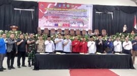 Lima Paslon Walikota dan Wakil Walikota Langsa ikut FGD dan penandatanganan Komitmen P4GN 