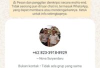 Akun WhatsApp Mengatasnamakan Kapolres Aceh Timur, Masyarakat Diminta Berhati-hati. (Foto: akun WhatsApp palsu/humas Polres Aceh Timur)
Share. 03/10/2024.