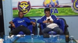 Ketua Umum PSBL H.Hasan Basri SH MH., bersama Sekum PSBL Ray Iskandar, SE.