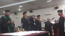 Pelantikan Ketua, Wakil ketua I dan Wakil Ketua II DPRK Langsa.