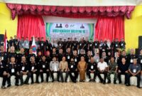 Foto bersama usai Muswil ke 1 DPW FKKP Aceh Di Wisma Bina Warga PTPN IV Regional 6 KSO, Selasa (29/10/24).

