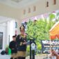 Pemerintah Kabupaten (Pemkab) Aceh Barat menggelar upacara peringatan Hari Ulang Tahun (HUT) Meulaboh yang ke-436 di lapangan upacara kantor Bupati, Senin (14/10/2024).
