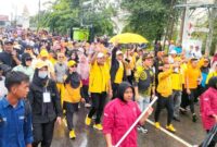 HUT Golkar ke 60, Gelar Fun Walk di Bireuen 