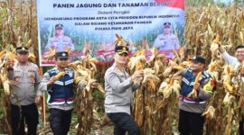 Kapolres Pidie Jaya, AKBP Ahmad Faisal Pasaribu, S.H., S.I.K., M.H., bersama jajaran Pejabat Utama Polres Pijay