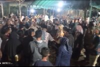 Pasangan Calon Bupati dan Wakil Bupati Simeulue dari Nomor Urut 3, H. Erli Hasim dan Hj. Nurhayati hadiri Kampanye Dialogis di Kecamatan Teupah Tengah yang dilaksanakan di Desa Simpang Abail, Sabtu (16/11/2024) malam.