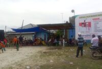 Paslon Sofyanto - Abdullah mengelar pagelaran kesenian rakyat (Kuda Kepang).