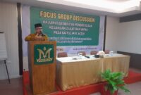 Ketua Badan Baitul Mal Aceh (BMA), Mohammad Haikal, secara resmi membuka acara Focus Group Discussion (FGD) bertajuk “Pengecualian dan Kekhususan dari Ketentuan Pengelolaan Keuangan Aceh pada Umumnya”. Acara ini bertempat di Hotel Mekkah, Senin (10/12/2024)