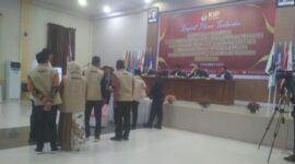 KIP Kota Langsa menggelar rapat pleno rekapitulasi suara