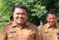 Drs. Sulaimi, M.Si.,  Sekda Aceh Besar, bersama Bahrul Jamil S.Sos. MS.i.  Kadis Pendidikan Aceh Besar.