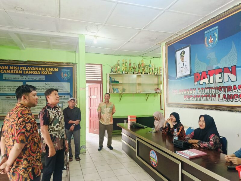 Hari pertama kerja, Sekdakot Sindak ASN ke sejumlah OPD