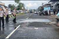Jalan berlubang, Warga di minta berhati - hati 