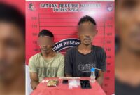 Dua pria di tangkap polisi karena miliki sabu 