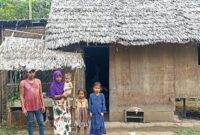 M, Yusuf dan keluarganya menghuni gubuk reyot minta perhatian pemerintah untuk mendapatkan bantuan rumah layak huni 