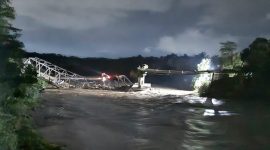 Jembatan Krueng Sawang Ambruk 