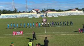 Kompetisi liga 4 PSSI Aceh di Stadion Langsa, PSBL Vs Peureulak Raya FC 