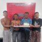 Empat pelaku dan barang bukti 1 kg sabu berhasil diamankan Satresnarkoba Polres Aceh Utara 