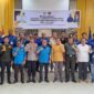 Forkopimda Aceh Tenggara foto bersama dengan Pengurus PWI Aceh, Pengurus PWI Aceh Tenggara periode 2022-2025, anggota, dan Panitia Pelaksana Konferkab V di Oproom Setdakab Aceh Tenggara, Sabtu, 22 Februari 2025. (Dok PWI Aceh/Abdul Hadi)
