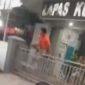 Foto screenshot dari salah satu video yang beredar napi kabur dari Lapas Kelas IIB Kutacane 