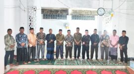 Tim Safari Ramadhan 1446 H/2025 M Kecamatan Teupah Tengah Kabupaten Simeulue mengawali kunjungan perdananya di Masjid Al Fallah Desa Kahad, Selasa (4/3/2025