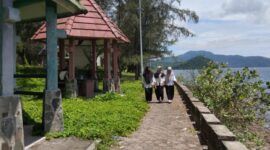 Taman Wisata Sabang Far di jalan Malahayati, Kota sabang. minggu 27 April 2025.