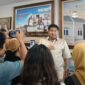 Menteri Perumahan dan Kawasan Permukiman, Maruarar Sirait memberikan keterangan pers terkait pengalokasian 1.000 rumah subsidi untuk wartawan di Kantor PKP, Wisma Mandiri, Jakarta, Selasa, 8 April 2025. (Dok PWI Pusat).