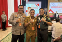 Wakil Gubernur Aceh Fadhlullah, S.E bersama Pangdam Iskandar Muda Mayor Jenderal TNI Niko Fahrizal, M. Tr. (Han) dan Kapolda Aceh Irjen Dr. Achmad Kartiko, saat menghadiri kegiatan Sarasehan Kebangsaan perubahan geopolitik dunia dalam peluang menuju Indonesia Raya, di Gedung Nusantara IV MPR RI, Jakarta, Selasa, 20 Mei 2025. (Foto/Ist)