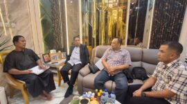 Anggota Komisi V DPR RI, H Ruslan Daud (HRD), akan memperjuangkan pembangunan ruas jalan dua jalur di Kabupaten Pidie Jaya dan lintas Meureudu-Geumpang Kabupaten Pidie. Hal itu dikatakan HRD kepada wartawan Kamis (15/5/2025).