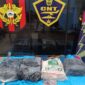 Tim gabungan Bea Cukai dan Polisi saat penangkapan Barang Bukti narkotika jenis sabu beberapa hari lalu. Foto/Ist.