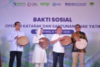 Wakil Gubernur Aceh, H. Fadhlullah, membuka kegiatan Bakti Sosial Operasi Katarak di Kabupaten Aceh Utara, Kamis (8/5/2025).