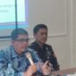 Kepala BNN Kota Langsa Dr.Muhammad Dahlan SH, MH (kanan) bersama Kepala Bea Cukai Langsa Sulaiman 